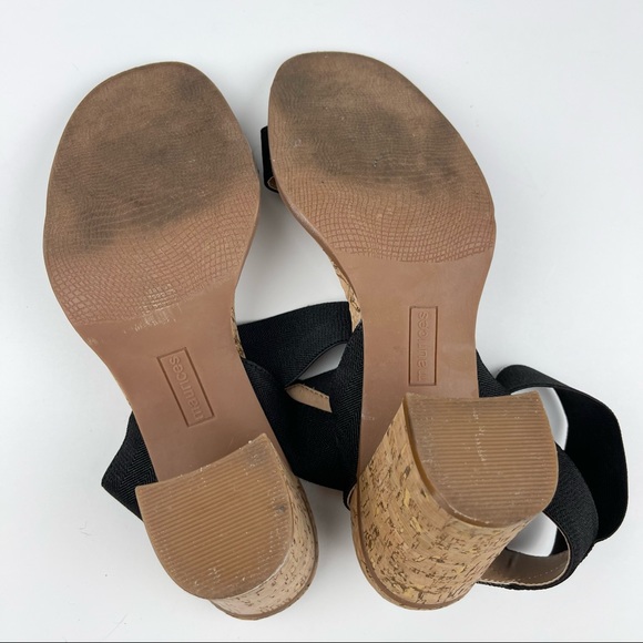 Maurices Hillary Ankle Strap Block Heel Sandal in Black - Picture 7 of 9